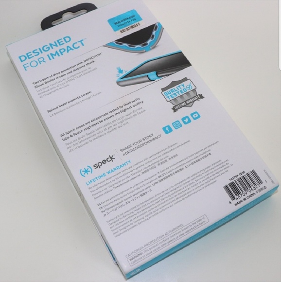 Speck Presidio Grip Case Black Note 8 Case - Picture 2 of 5